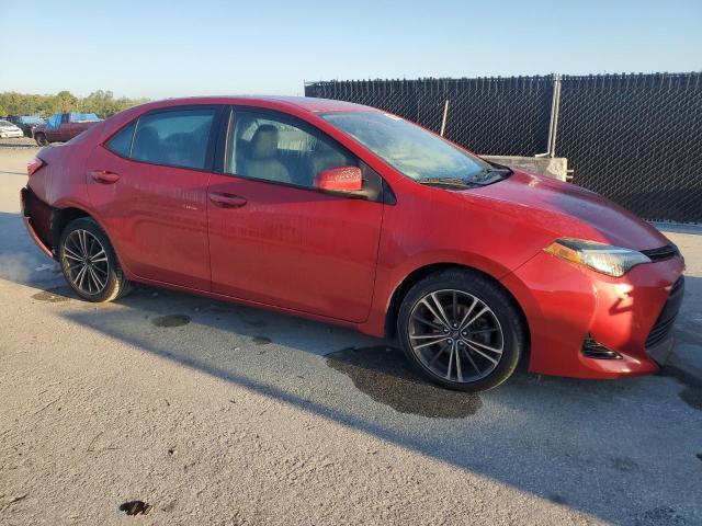 2T1BURHE6HC763563 - 2017 TOYOTA COROLLA L Қызыл фото 4