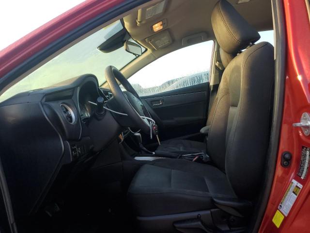 2T1BURHE6HC763563 - 2017 TOYOTA COROLLA L Қызыл фото 7