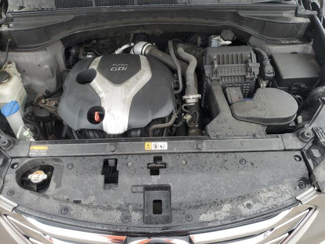 5XYZWDLA4DG068349 - 2013 HYUNDAI SANTA FE S BROWN photo 12