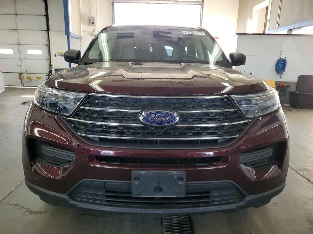 1FMSK8DH9NGB27230 - 2022 FORD EXPLORER XLT BURGUNDY photo 5