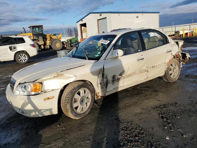 KNAGD126X45370730 - 2004 KIA OPTIMA LX WHITE photo 1