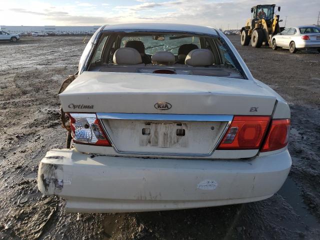 KNAGD126X45370730 - 2004 KIA OPTIMA LX WHITE photo 6