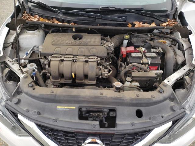 3N1AB7AP6GY236092 - 2016 NISSAN SENTRA S WHITE photo 11