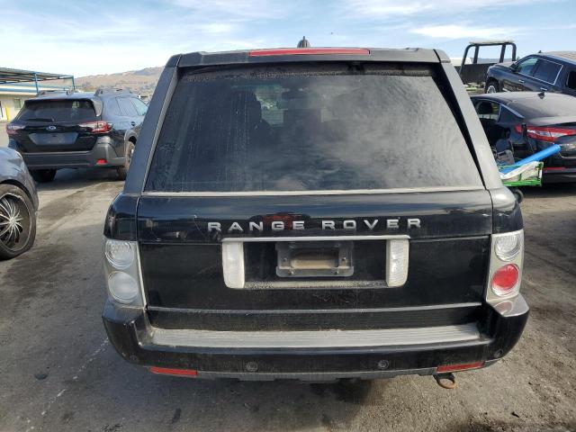 SALME15456A225997 - 2006 LAND ROVER RANGE ROVE HSE BLACK photo 6