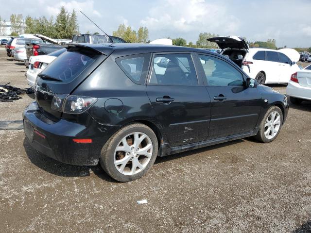 JM1BK343981869470 - 2008 MAZDA 3 HATCHBACK შავი ფოტო 3