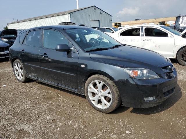 JM1BK343981869470 - 2008 MAZDA 3 HATCHBACK შავი ფოტო 4