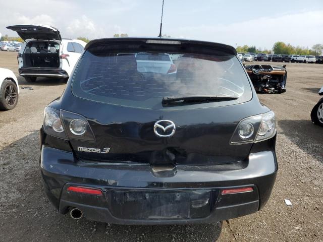 JM1BK343981869470 - 2008 MAZDA 3 HATCHBACK შავი ფოტო 6