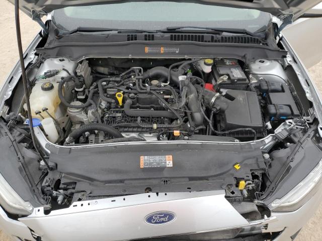 3FA6P0HD6KR167159 - 2019 FORD FUSION SE SILVER photo 11