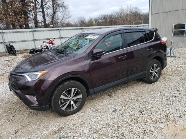 2T3WFREV3JW469338 - 2018 TOYOTA RAV4 ADVENTURE PURPLE photo 1