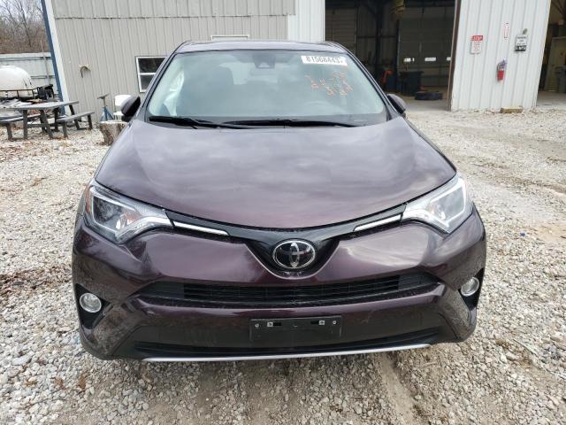 2T3WFREV3JW469338 - 2018 TOYOTA RAV4 ADVENTURE PURPLE photo 5