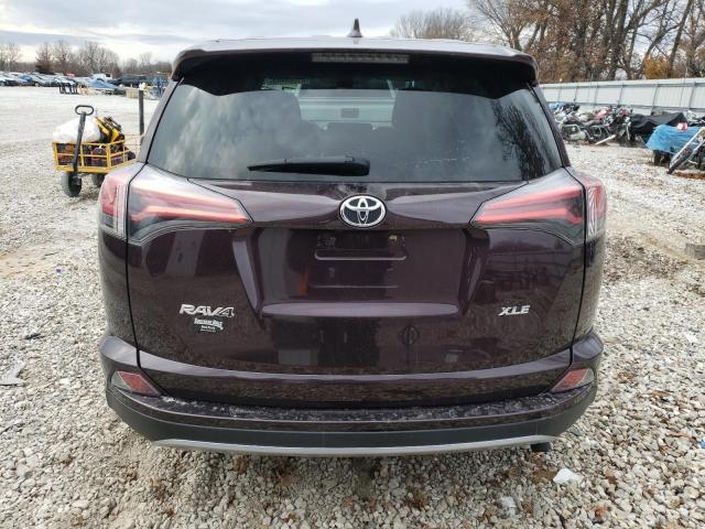 2T3WFREV3JW469338 - 2018 TOYOTA RAV4 ADVENTURE PURPLE photo 6