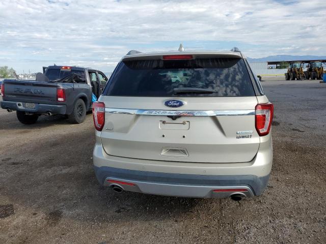 1FM5K7DH3HGB79805 - 2017 FORD EXPLORER XLT 金色 照片 6