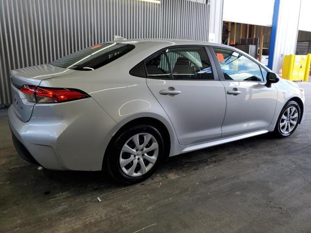 5YFB4MDEXRP088438 - 2024 TOYOTA COROLLA LE SILVER photo 3