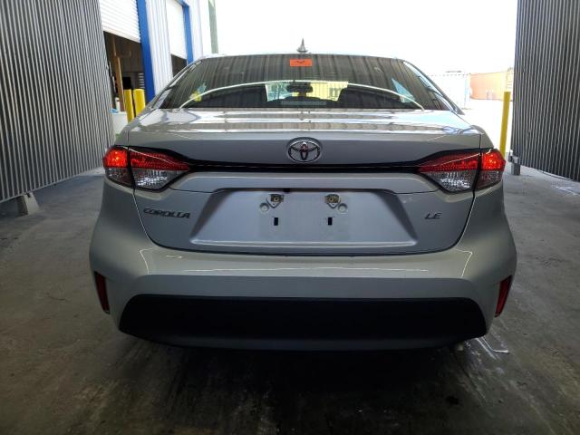 5YFB4MDEXRP088438 - 2024 TOYOTA COROLLA LE SILVER photo 6