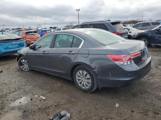 1HGCP2F39CA203006 - 2012 HONDA ACCORD LX GRAY photo 2