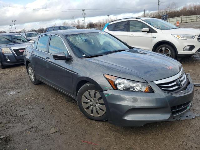 1HGCP2F39CA203006 - 2012 HONDA ACCORD LX GRAY photo 4