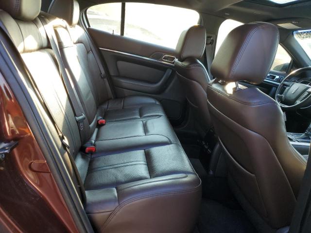 1LNHL9FT7CG802617 - 2012 LINCOLN MKS BROWN photo 10