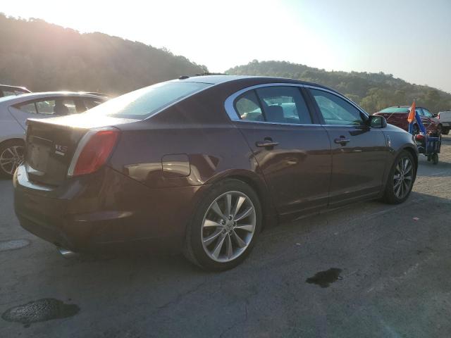 1LNHL9FT7CG802617 - 2012 LINCOLN MKS BROWN photo 3