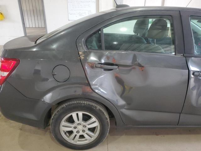 1G1JB5SH9H4142746 - 2017 CHEVROLET SONIC LS GRAY photo 10