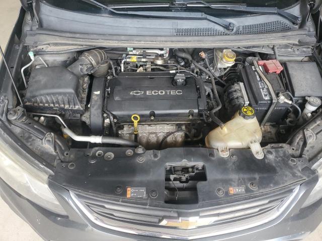 1G1JB5SH9H4142746 - 2017 CHEVROLET SONIC LS GRAY photo 11