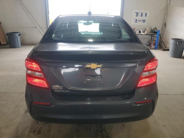 1G1JB5SH9H4142746 - 2017 CHEVROLET SONIC LS GRAY photo 6