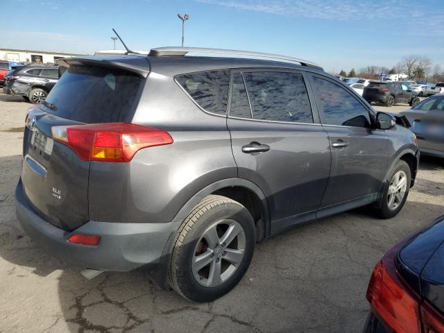 2T3RFREV6DW116786 - 2013 TOYOTA RAV4 XLE CHARCOAL photo 3