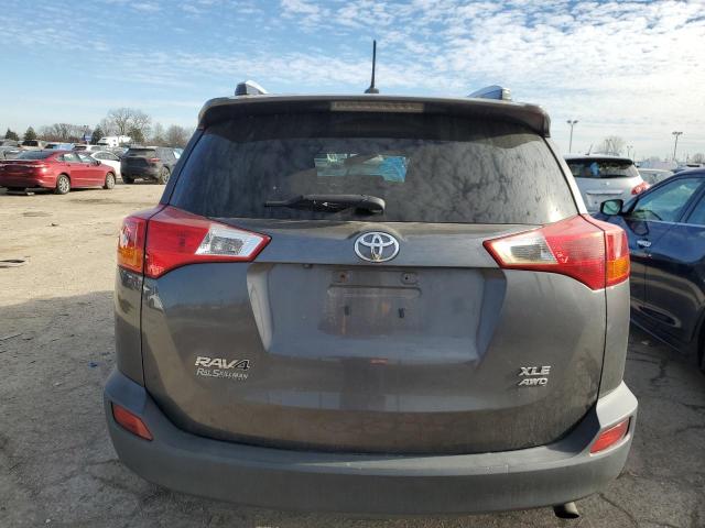 2T3RFREV6DW116786 - 2013 TOYOTA RAV4 XLE CHARCOAL photo 6