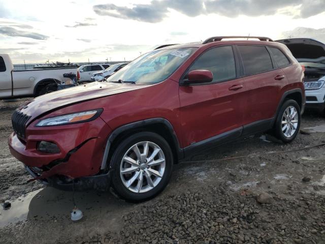 1C4PJMDS0FW718457 - 2015 JEEP CHEROKEE LIMITED RED photo 1