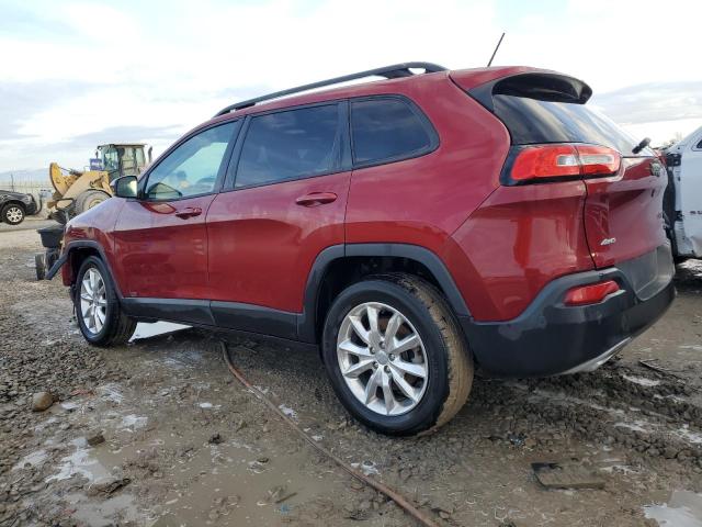 1C4PJMDS0FW718457 - 2015 JEEP CHEROKEE LIMITED RED photo 2