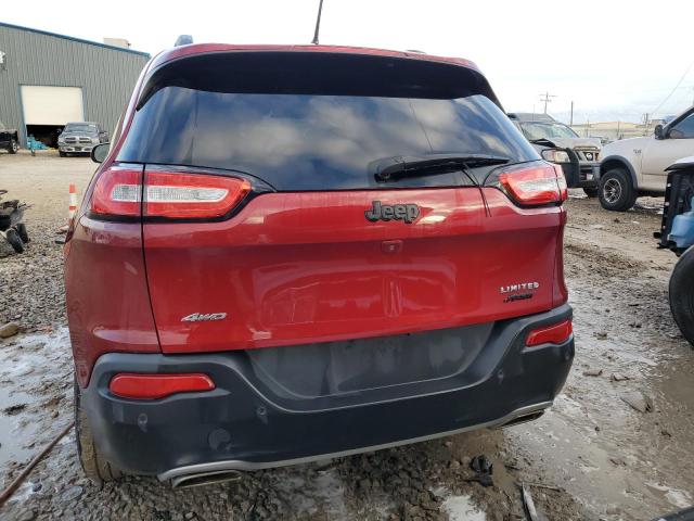 1C4PJMDS0FW718457 - 2015 JEEP CHEROKEE LIMITED RED photo 6