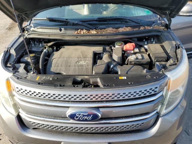 1FM5K8F80DGC52027 - 2013 FORD EXPLORER LIMITED Մոխրագույն լուսանկար 12