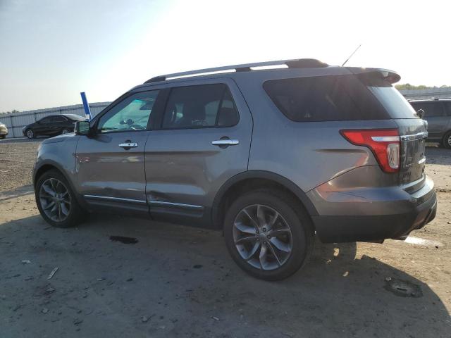 1FM5K8F80DGC52027 - 2013 FORD EXPLORER LIMITED Մոխրագույն լուսանկար 2