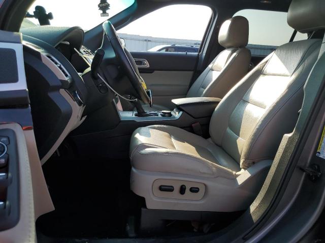 1FM5K8F80DGC52027 - 2013 FORD EXPLORER LIMITED Մոխրագույն լուսանկար 7