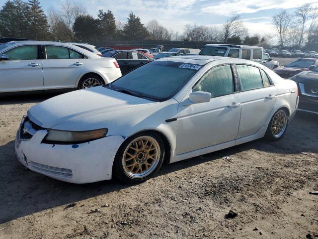 19UUA65575A005835 - 2005 ACURA TL WHITE photo 1