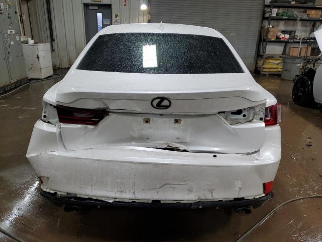 JTHCM1D2XG5012283 - 2016 LEXUS IS 300 WHITE photo 6