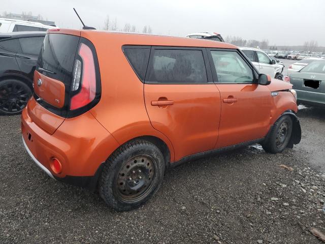 KNDJP3A56J7516707 - 2018 KIA SOUL + ORANGE photo 3