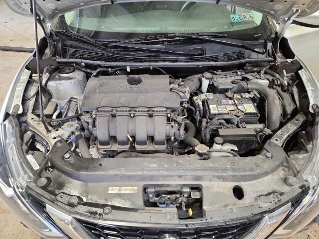 3N1AB7AP0KY338805 - 2019 NISSAN SENTRA S Silber Foto 11