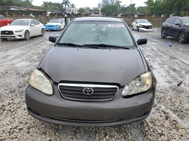 2T1BR32E47C759100 - 2007 TOYOTA COROLLA CE GRAY photo 5