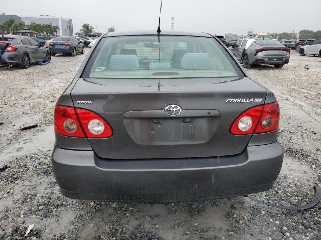 2T1BR32E47C759100 - 2007 TOYOTA COROLLA CE GRAY photo 6