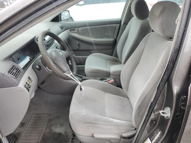 2T1BR32E47C759100 - 2007 TOYOTA COROLLA CE GRAY photo 7