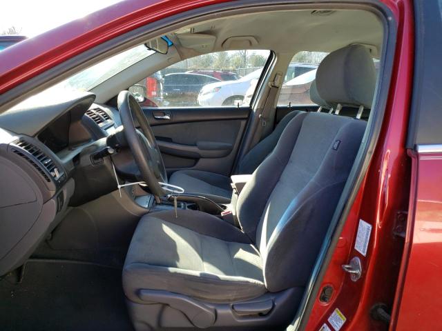 1HGCM66477A061673 - 2007 HONDA ACCORD SE RED photo 7