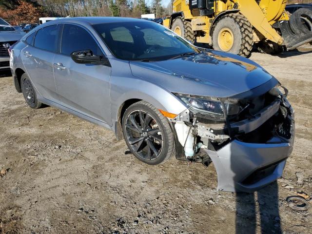 19XFC2F89KE031106 - 2019 HONDA CIVIC SPORT ვერცხლისფერი ფოტო 4