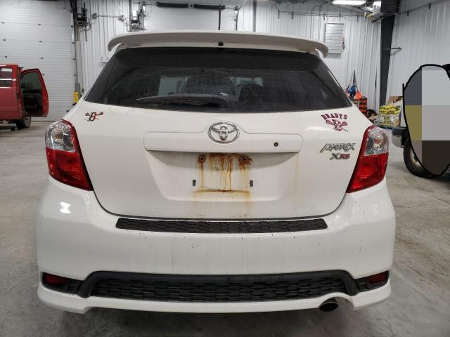 2T1ME4EE0BC006811 - 2011 TOYOTA MATRIX XRS WHITE photo 6