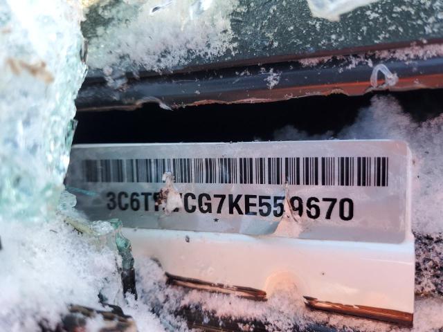 3C6TRVCG7KE559670 - 2019 RAM PROMASTER 2500 HIGH Ақ фото 13