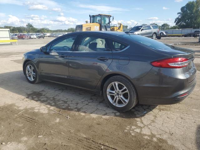 3FA6P0HD6JR128716 - 2018 FORD FUSION SE CHARCOAL photo 2