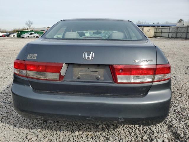 3HGCM56363G702292 - 2003 HONDA ACCORD LX BLUE photo 6