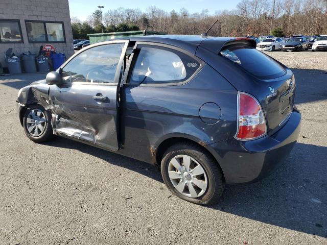 KMHCM36C27U035450 - 2007 HYUNDAI ACCENT GS GRAY photo 2