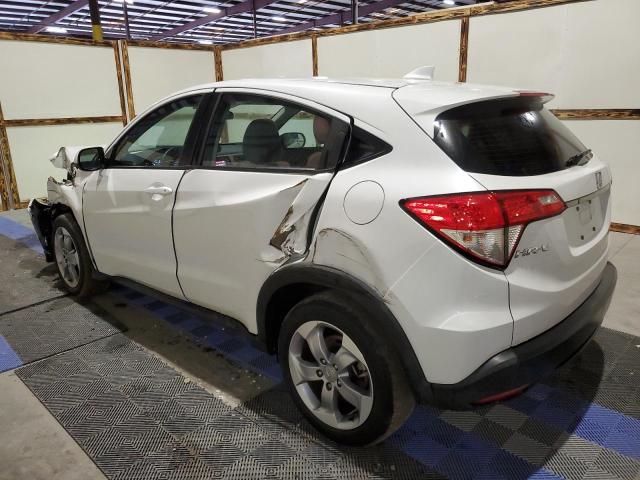 3CZRU5H3XLM709859 - 2020 HONDA HR-V LX WHITE photo 2