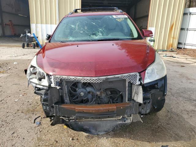 1GNKRLED8BJ329805 - 2011 CHEVROLET TRAVERSE LTZ BURGUNDY photo 5