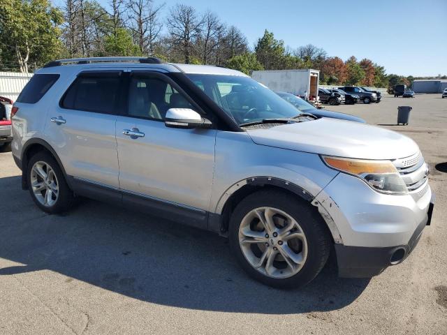 1FM5K8F83DGB78814 - 2013 FORD EXPLORER LIMITED GRAY photo 4